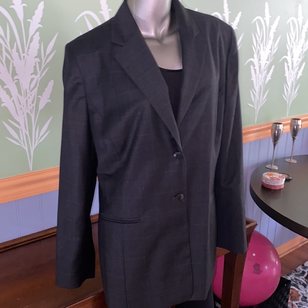 Talbots Single Breasted Lightweight Wool Blazer - image 6